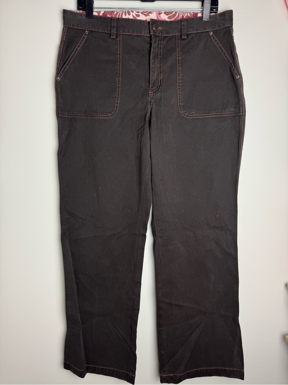Vintage Patagonia Classic Straight-Leg Black Utility Pants